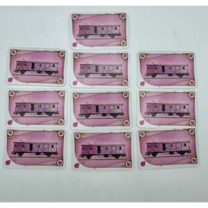 Days of Wonder Ticket to Ride Replacement Train Cards 10ct Pink Railway Game